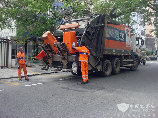 配備艾里遜全自動變速箱的垃圾車為Comlurb環(huán)衛(wèi)公司在里約奧運贏得勝利