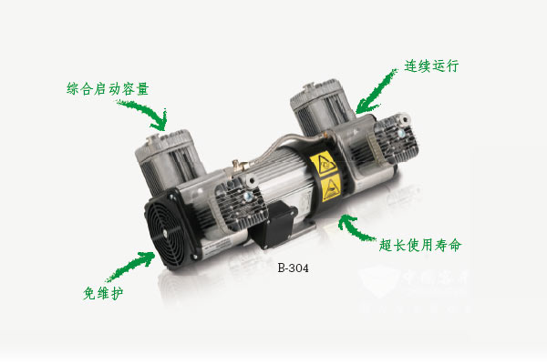 電動(dòng)客車(chē)制動(dòng)用無(wú)油活塞空氣壓縮機(jī)