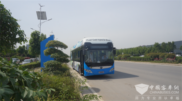 助力打造綠色冬奧，25輛宇通燃料電池客車將交付張家口