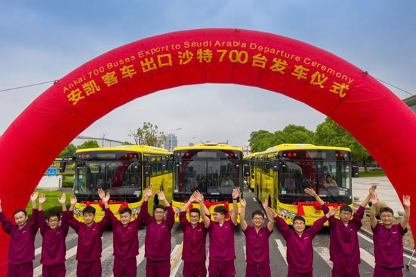 700輛！安凱客車再出海沙特 彰顯“中國(guó)制造”力量！