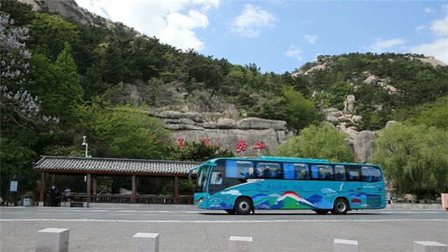  63臺蘇州金龍海格客車青島嶗山景區(qū)投運