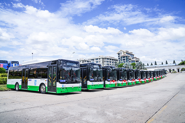 “一帶一路”全新市場 金旅天然氣公交車批量交付吉爾吉斯斯坦