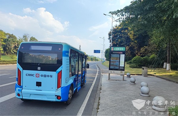 中車電動(dòng) 微巴 BEV02 車輛性能 最佳決策獎(jiǎng)