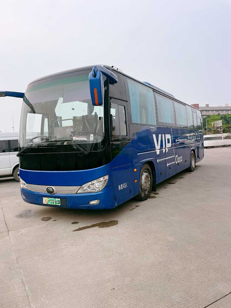  粵牌有公告有質(zhì)保48座宇通6119新能源旅游電車(chē)