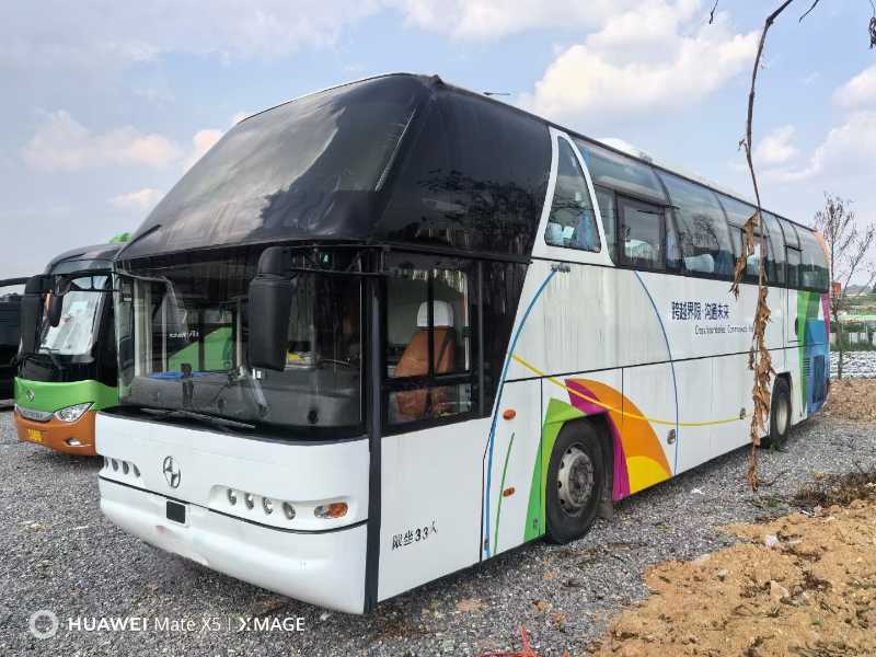 貴州牌國(guó)五12米33座2+1北方6127型客車 