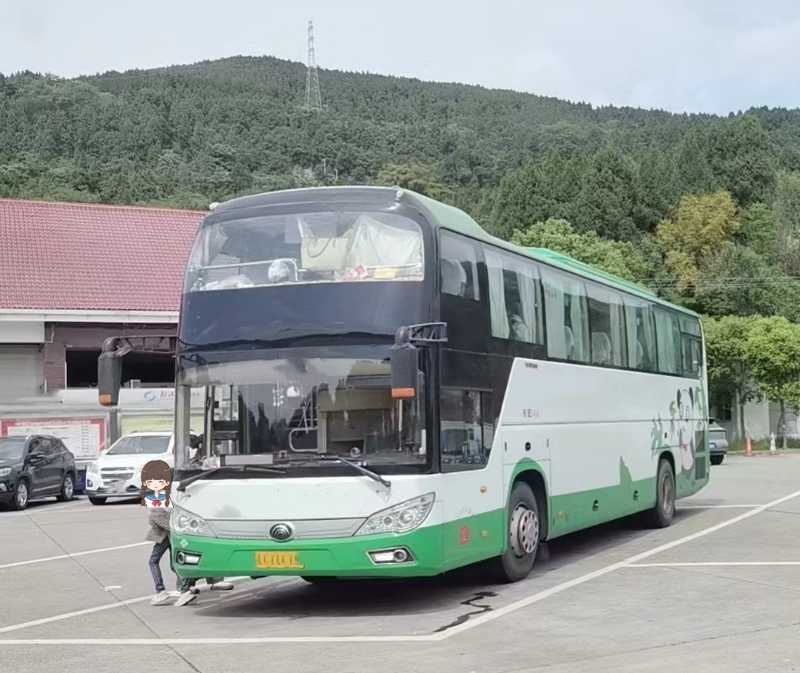 2017年5月國五54座有司機睡倉宇通6118氣囊旅游車