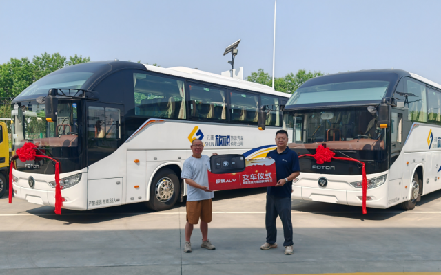 煥“芯”動力 極致油耗 福田歐輝BJ6122批量交付云南旅順旅游