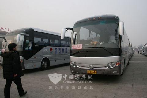 首汽的宇通兩會服務(wù)用車