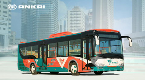 安凱牌HFF6122GZ—4城市空調(diào)公交客車