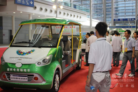 備受關(guān)注的燃料電池場地車LCT10