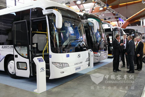 大金龍四度出征比利時車展，加快進軍歐盟高端市場的步伐