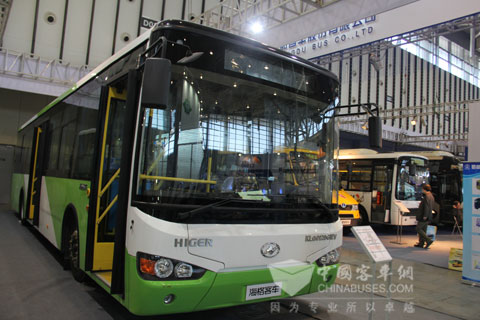 海格綠色環(huán)保型公交車