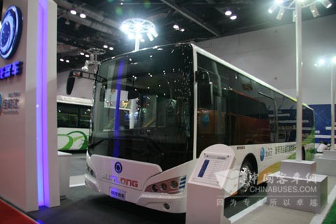 申龍客車SLK6129混合動力城市公交客車