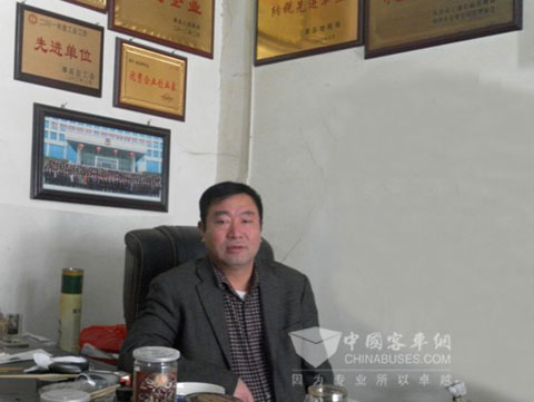 山東單縣凱旋客運(yùn)公司董事長張長鎖