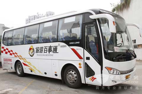 搭載龍翼的大金龍客車打造旅景汽運(yùn)優(yōu)質(zhì)服務(wù)車隊(duì)