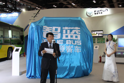 福田汽車副總裁、歐輝客車事業(yè)部常務(wù)副總經(jīng)理范現(xiàn)軍