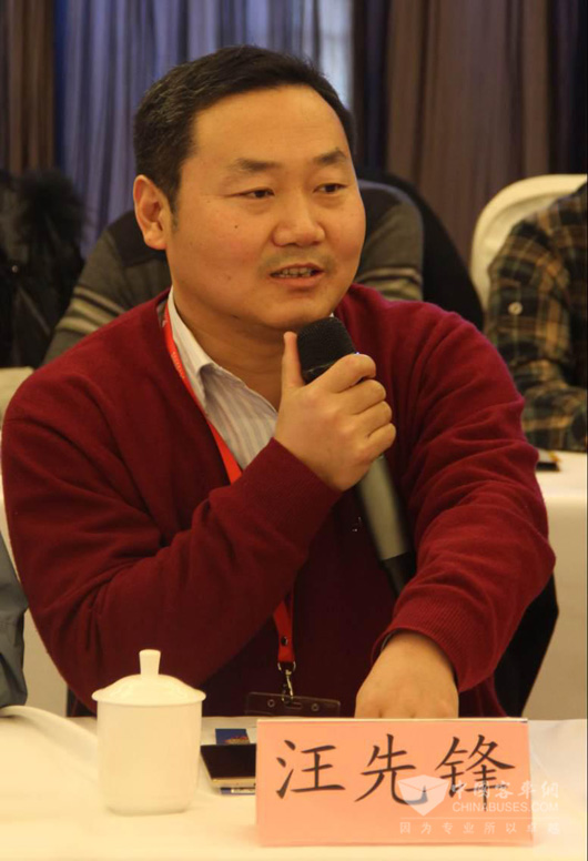 南京金龍大客事業(yè)部總經(jīng)理汪先鋒