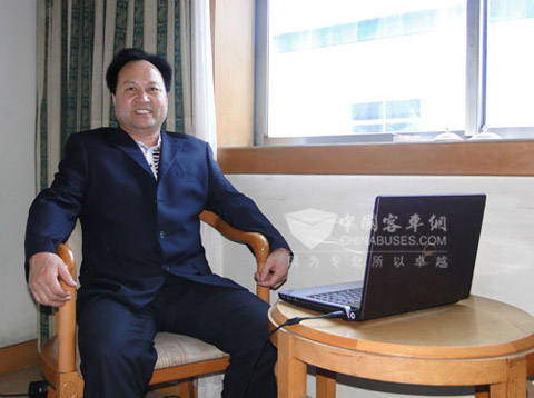 陜西漢中寧西汽車運(yùn)輸有限公司董事長(zhǎng)張明華先生
