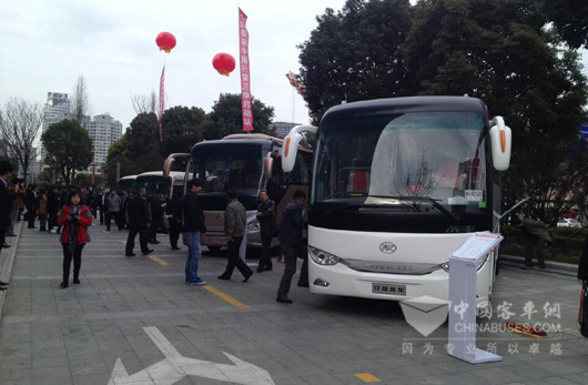 安凱美麗中國(guó)行帶來(lái)的安凱新能源客車