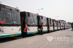 長(zhǎng)安客車節(jié)油大賽現(xiàn)場(chǎng)