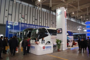 2012南京客車(chē)展中通客車(chē)展臺(tái)