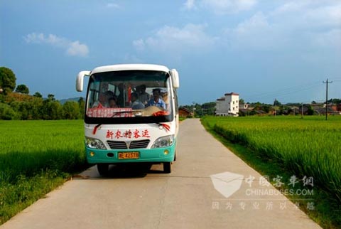 新農(nóng)村客運的車輛