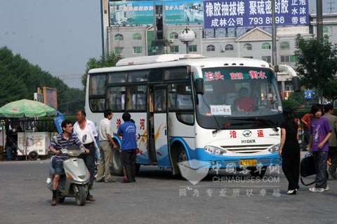 海格農(nóng)村客運車輛