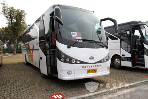 安凱與雷博合作制造的純電動(dòng)客車
