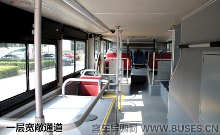 福田歐輝BJ6128EVCA雙層公交車（純電動(dòng)24-68座）