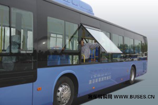 黃海DD6129CHEV5N公交車（天然氣/電混動(dòng)國五24-37座）