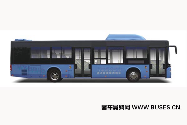 黃海DD6129CHEV5N公交車（天然氣/電混動(dòng)國五24-37座）