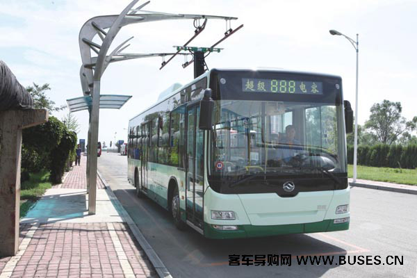 黃海DD6129CHEV1公交車（柴油/電混動國四24-42座）