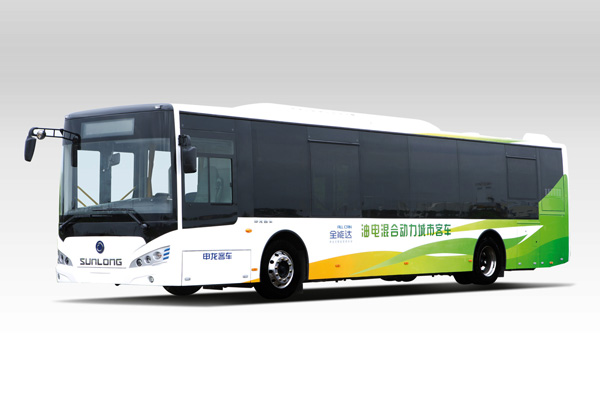 申龍SLK6129USNHEV01公交車(chē)（天然氣/電混動(dòng)國(guó)五10-38座）