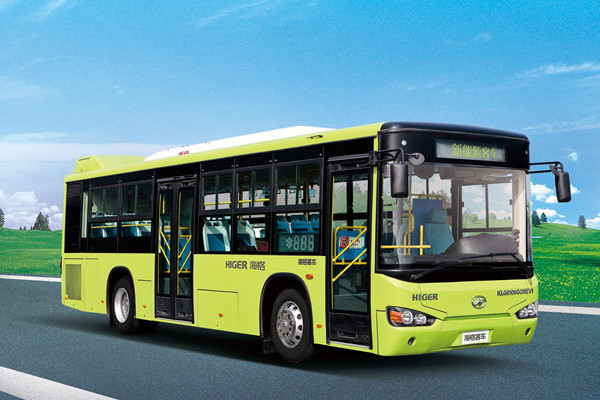 海格KLQ6109GAHEVE5EB公交車（柴油/電混動(dòng)國(guó)五24-39座）