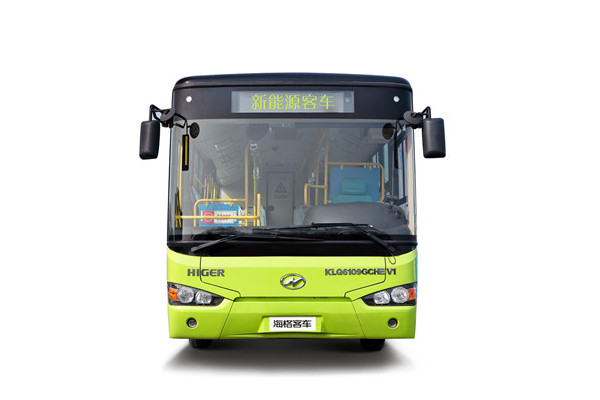 海格KLQ6109GAHEVE5E公交車（柴油/電混動國五24-39座）