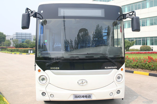 海格KLQ6672GEVX公交車（純電動5-19座）