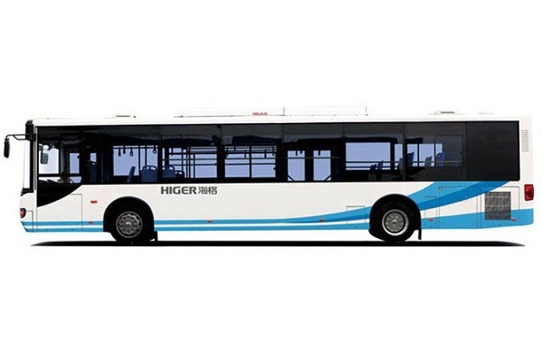 海格KLQ6129GAHEVC5E公交車（天然氣/電混動國五24-42座）