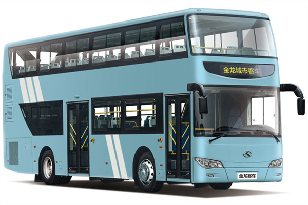 金龍XMQ6111SGN5雙層公交車（天然氣國五37-70座）