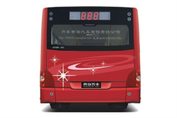 黃海DD6161B01N公交車（天燃?xì)鈬?4-51座）