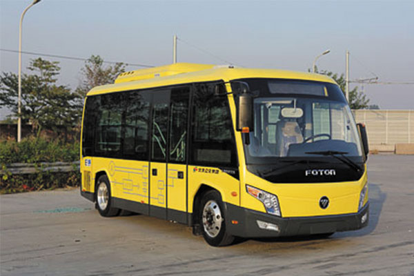 福田歐輝BJ6650EVCA-3公交車（純電動(dòng)11-16座）