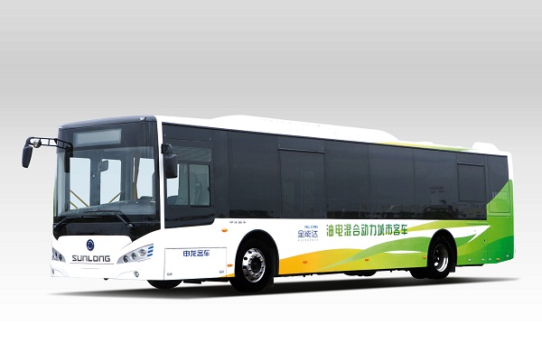 申龍SLK6129ULD5HEVE公交車（柴油/電混動國五10-46座）