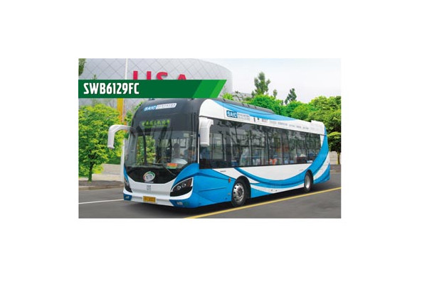 申沃SWB6129FC1公交車（燃料電池23-29座）