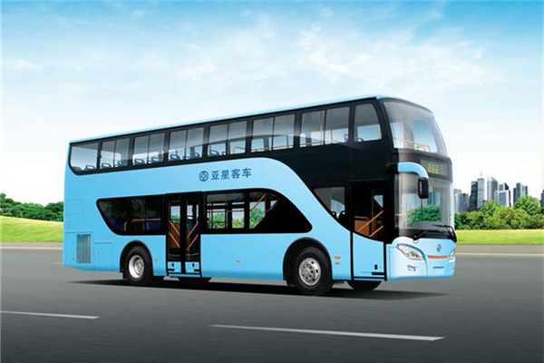 亞星JS6111SHEVC插電式公交車（天然氣/電混動(dòng)國(guó)五10-72座）