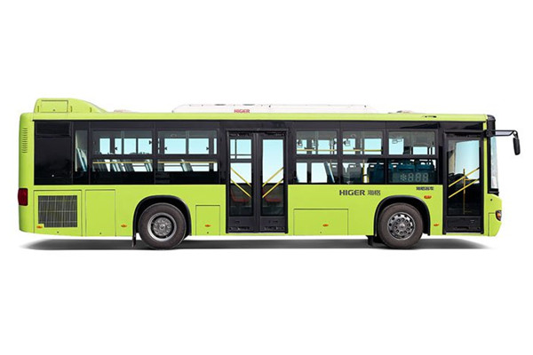 海格KLQ6109GAHEVC5K插電式公交車(chē)（天然氣/電混動(dòng)國(guó)五24-39座）