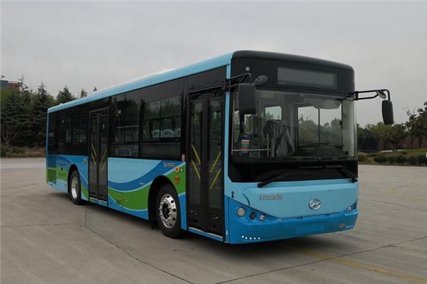 海格KLQ6109GAHEVC6N插電式公交車（天然氣/電混動(dòng)國六20-36座）