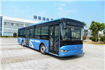 亞星YBL6128GHEV插電式公交車（柴油/電混動(dòng)國(guó)五21-41座）