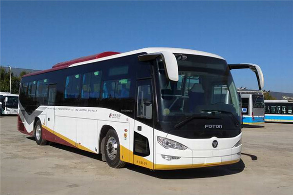 福田歐輝BJ6127SHEVCA-2插電式公交車（柴油/電混動(dòng)國(guó)六24-50座）