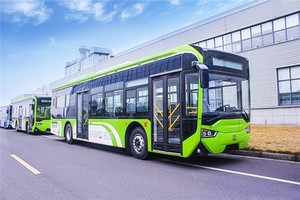 浙江中車CSR6121GCHEV1公交車（柴油/電混動國五19-40座）