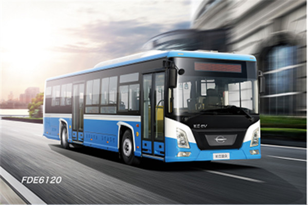 五龍F(tuán)DE6100PBABEV05公交車（純電動(dòng)16-37座）