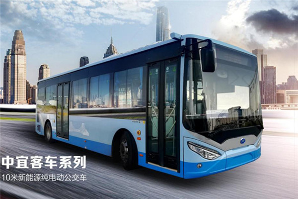 中宜JYK6102GBEV2公交車(chē)（純電動(dòng)21-37座）